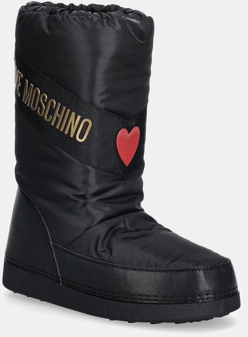 Snehule Love Moschino čierna farba, JA24032G0NISY000