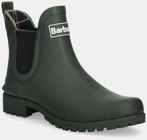 Gumáky Barbour Wilton zelená farba, LRF0066OL11