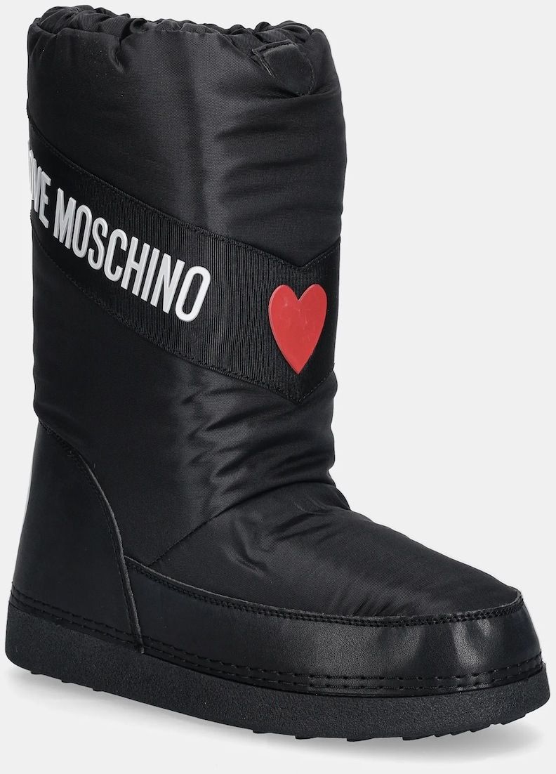 Snehule Love Moschino čierna farba, JA24032G0NISA000