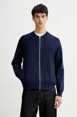 Kardigán Calvin Klein tmavomodrá farba, LV040EM324