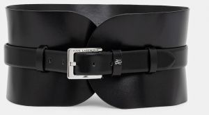 Opasok Karl Lagerfeld dámsky, čierna farba, A1W33063