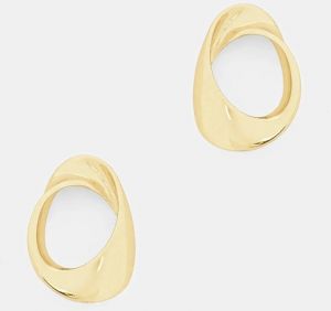 Pozlátené strieborné náušnice Answear.LAB