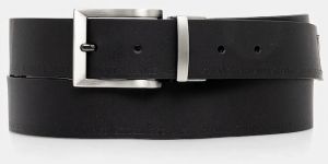 Obojstranný kožený opasok Armani Exchange čierna farba, XM000609 AF12708