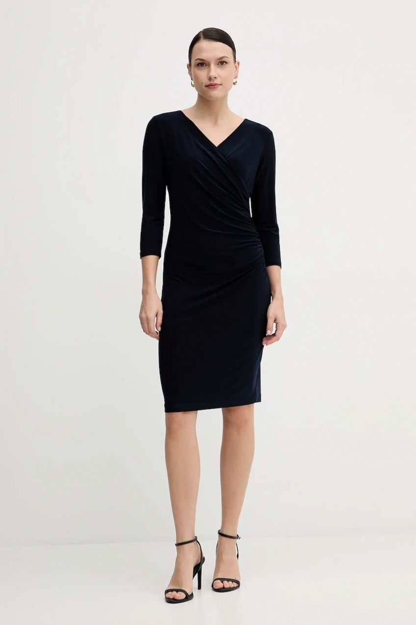 Šaty Joseph Ribkoff tmavomodrá farba, mini, priliehavé, 233305