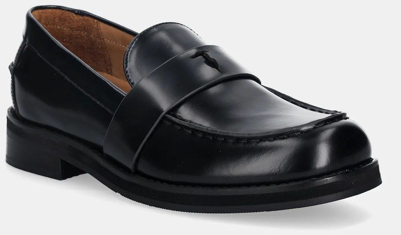 Kožené mokasíny Trussardi