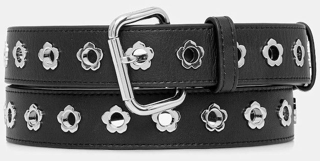 Kožený opasok Kenzo čierna farba, FF68CE050L05