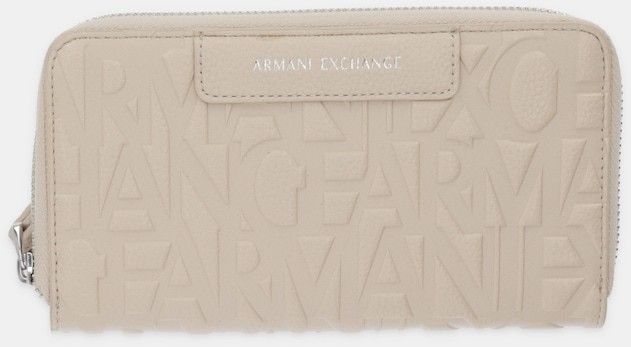 Peňaženka Armani Exchange dámska, béžová farba, XW001606 AF15774