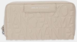 Peňaženka Armani Exchange dámska, béžová farba, XW001606 AF15774