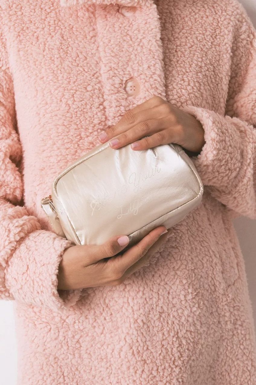 Kozmetická taška women'secret béžová farba, 4842044