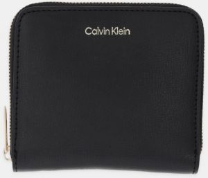 Peňaženka Calvin Klein dámska, čierna farba, LV04F1120G