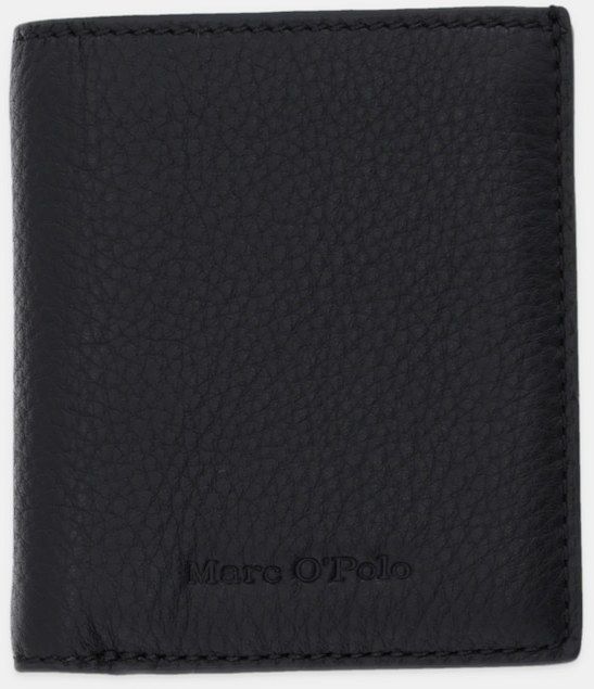 Kožená peňaženka Marc O'Polo čierna farba, 5000008513