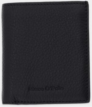 Kožená peňaženka Marc O'Polo čierna farba, 5000008513