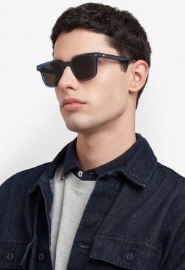 Slnečné okuliare Tommy Hilfiger pánske, tmavomodrá farba, TH 2126/S