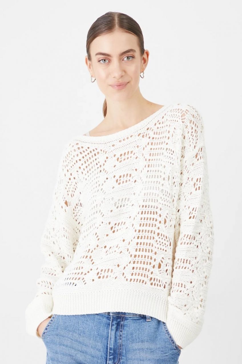 Sveter Medicine béžová farba, teplé