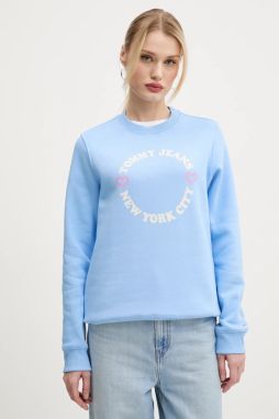 Mikina Tommy Jeans dámska, s potlačou, DW0DW21770