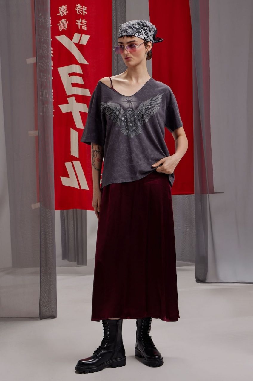 Bavlnené tričko Medicine dámske, šedá farba