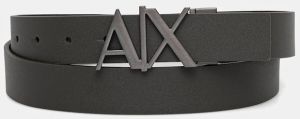 Obojstranný kožený opasok Armani Exchange hnedá farba, 951017 CC505