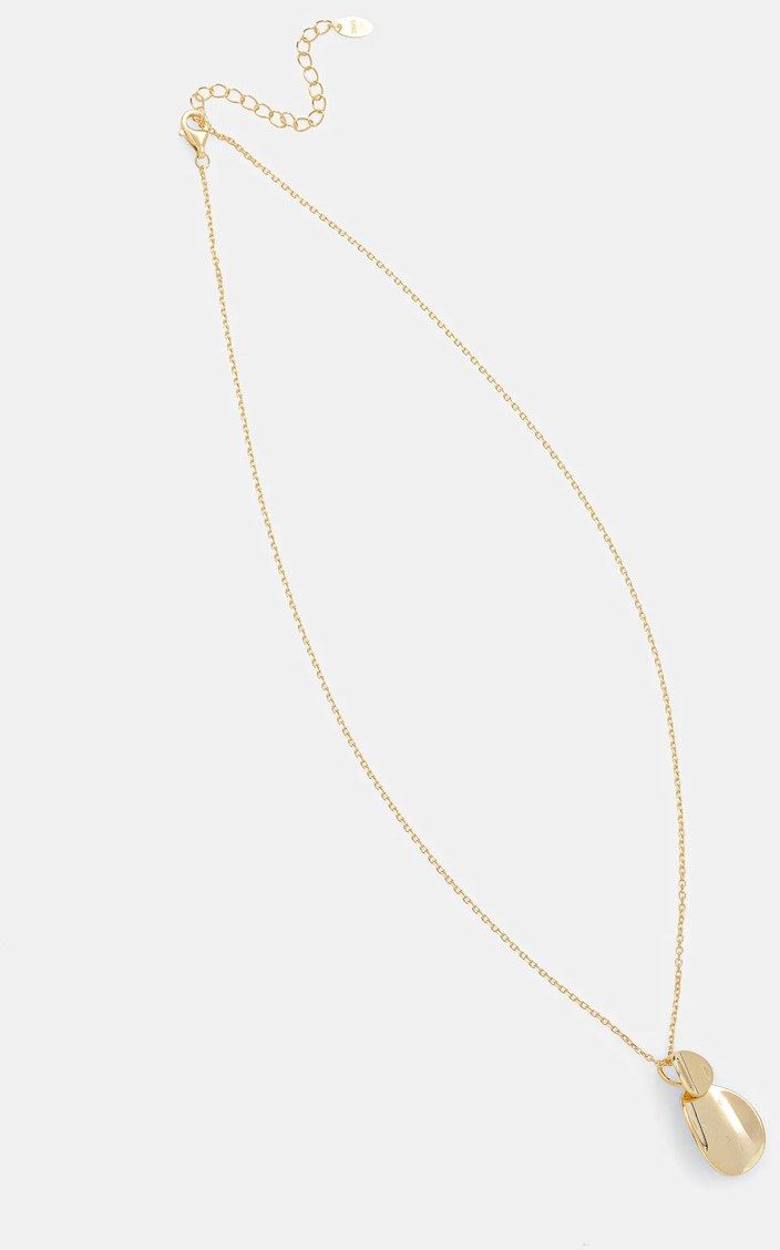Pozlátený strieborný náhrdelník Answear.LAB