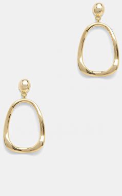 Pozlátené strieborné náušnice Answear.LAB