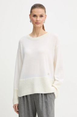 Vlnený sveter Armani Exchange béžová farba, ľahký, XW000772 AF16602