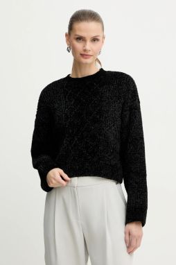 Sveter Armani Exchange čierna farba, hrejivý, XW000782 AF16685