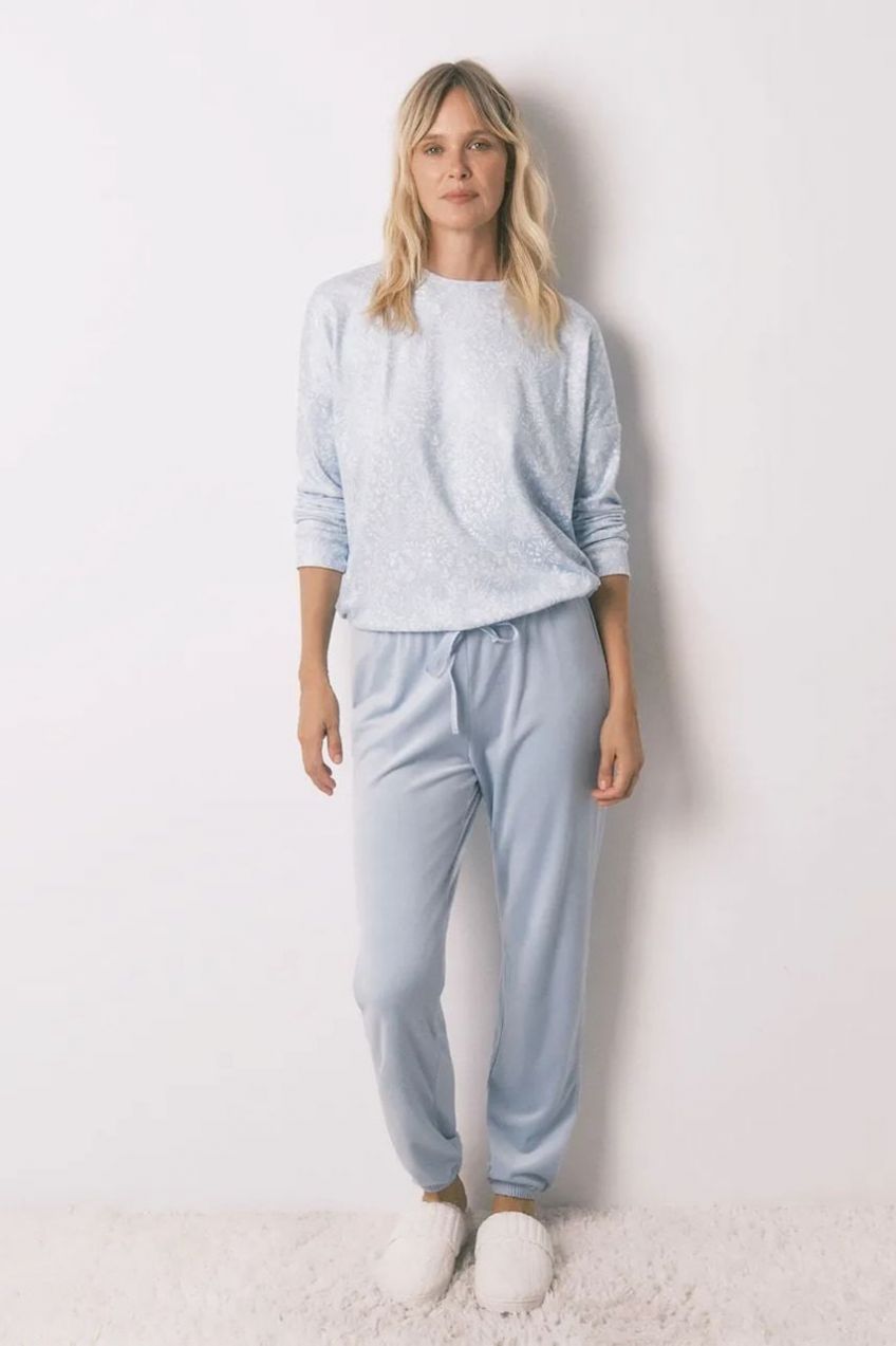 Pyžamo women'secret dámske, modrá farba, 3592446