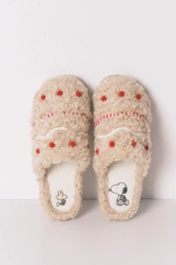 Papuče women'secret MULTI WILD RED béžová farba, 4992584