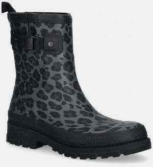 Gumáky Verbenas LINA MATE COMBI ANIMAL šedá farba, 9302190945