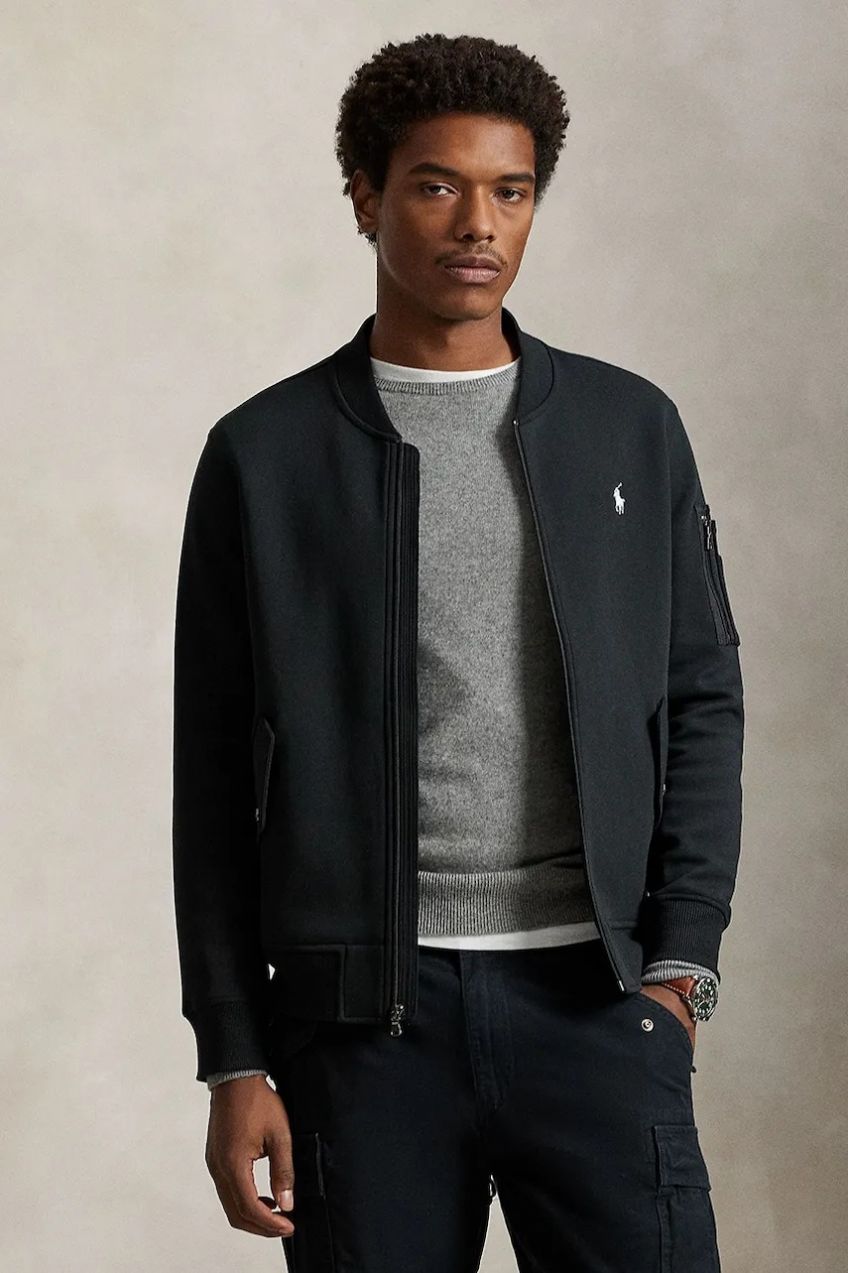 Mikina Polo Ralph Lauren čierna farba, jednofarebná, 710980339