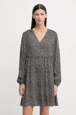 Šaty Marc O'Polo šedá farba, mini, áčkový strih, 510120821329