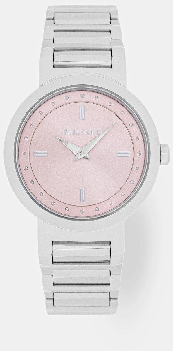Hodinky Trussardi T-BRIDGE dámske, strieborná farba, R2453171508