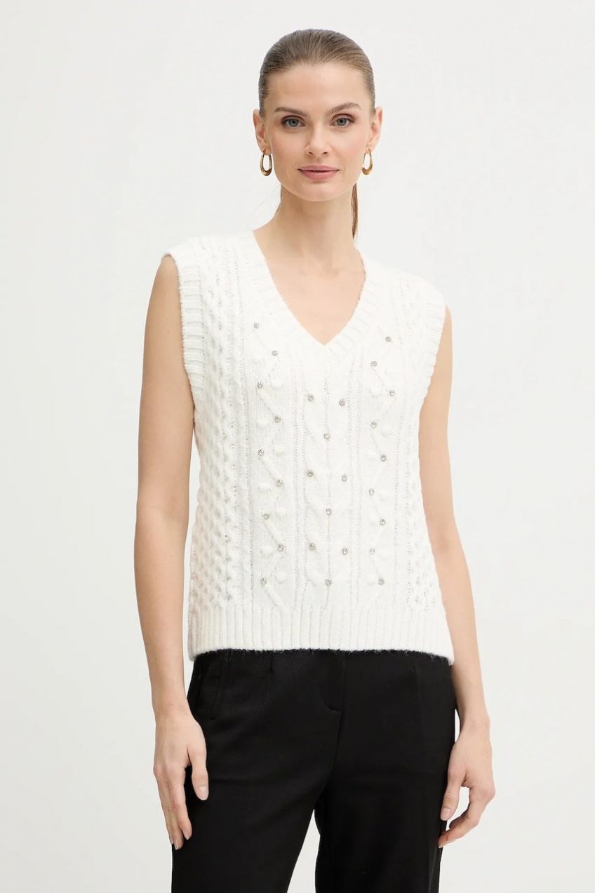 Vesta Morgan dámska, béžová farba, MVETI