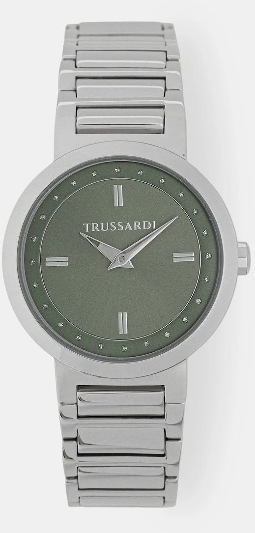 Hodinky Trussardi T-BRIDGE dámske, strieborná farba, R2453171509