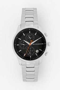 Hodinky Trussardi T-BRIDGE pánske, strieborná farba, R2453171002
