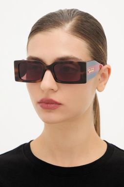 Slnečné okuliare Gucci dámske, oranžová farba, GG1860S,