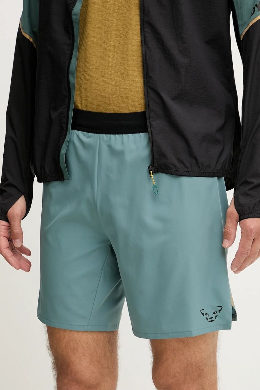 Športové krátke nohavice Dynafit Alpine Pro 2in1 tyrkysová farba, 08.0000071642