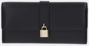 Kožená peňaženka Karl Lagerfeld K/AUTOGRAPH čierna farba, B1W32026