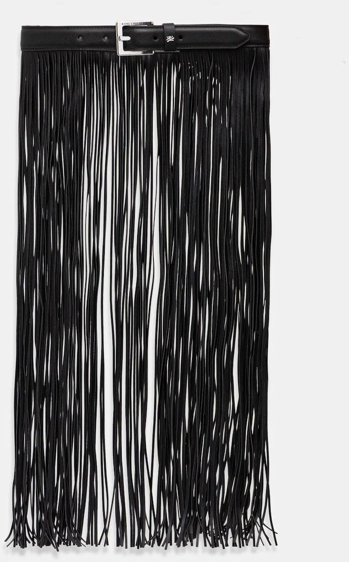 Opasok Karl Lagerfeld K/AUTOGRAPH čierna farba, B1W33048