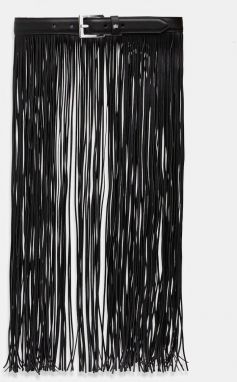 Opasok Karl Lagerfeld K/AUTOGRAPH čierna farba, B1W33048