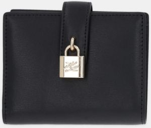 Peňaženka Karl Lagerfeld K/AUTOGRAPH dámska, čierna farba, B1W32047
