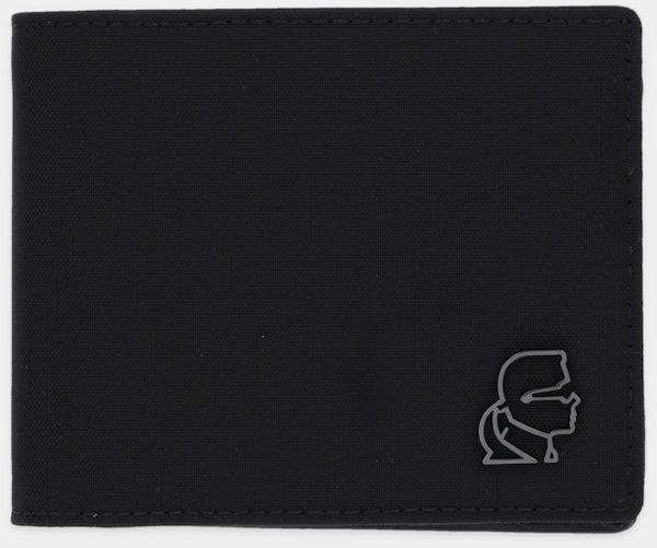 Peňaženka Karl Lagerfeld K/KAMEO pánska, čierna farba, A4M32053