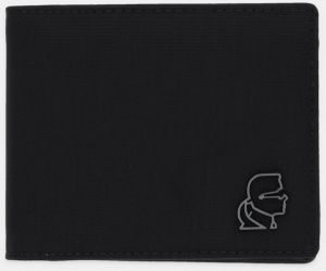 Peňaženka Karl Lagerfeld K/KAMEO pánska, čierna farba, A4M32053