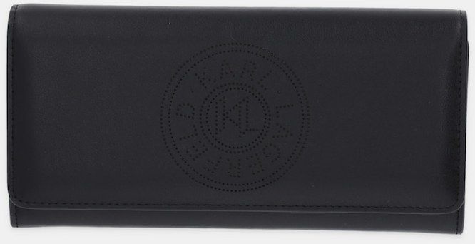 Peňaženka Karl Lagerfeld K/CIRCLE dámska, čierna farba, B1W32029