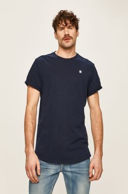 Bavlnené tričko G-Star Lash tmavomodrá farba, jednofarebné, D16396-B353