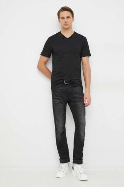 Bavlnené tričko BOSS 3-pak TShirtVN 3P Classic melanžové, 50475285