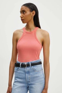 Bavlnený top G-Star  x Sofi Tukker biela farba