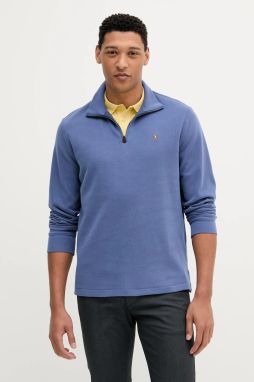 Bavlnená mikina Polo Ralph Lauren šedá farba, 710671929