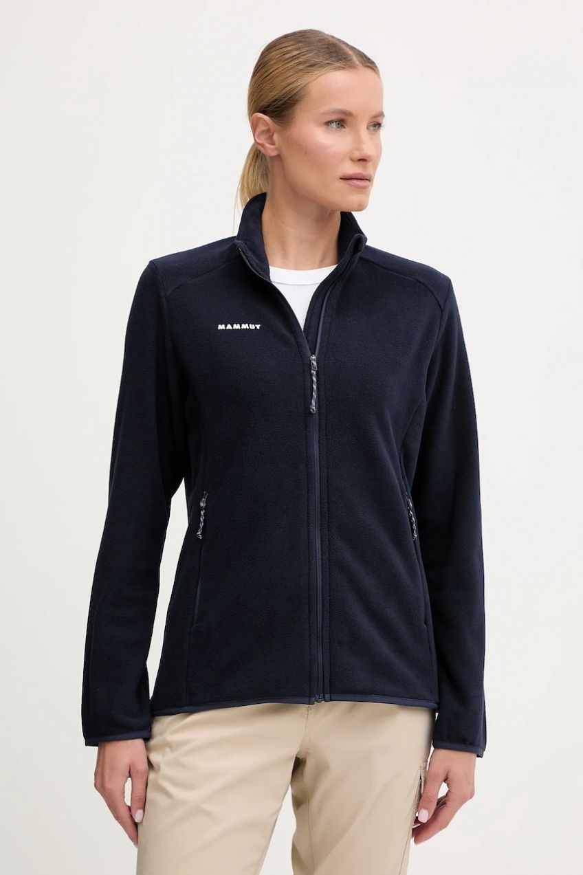 Športová mikina Mammut Innominata Light fialová farba, jednofarebná