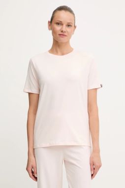 Tričko BOSS CI T-Shirt dámske, ružová farba