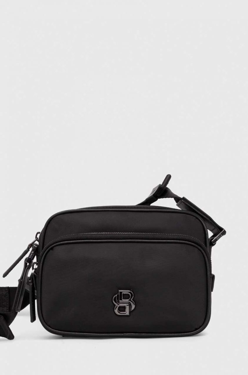 Malá taška BOSS B_Icon_EW_Zip čierna farba,50516790